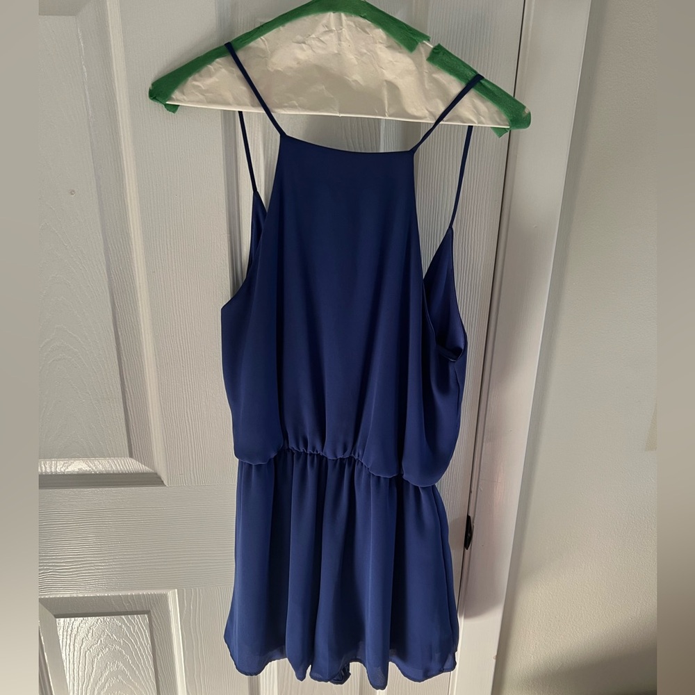 Blue Romper Women’s size medium